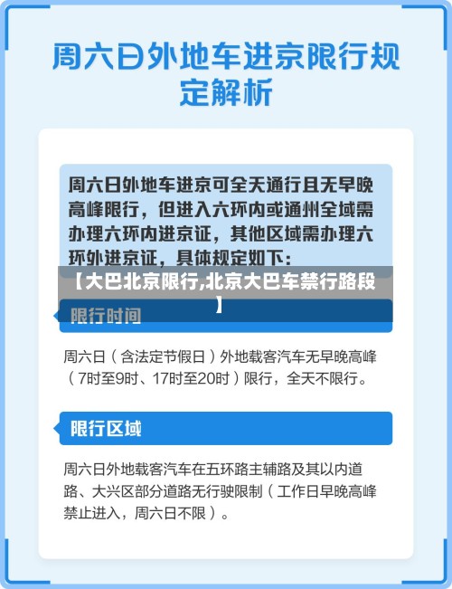 【大巴北京限行,北京大巴车禁行路段】