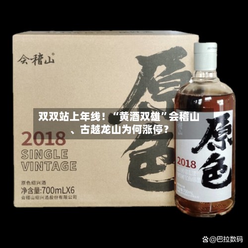 双双站上年线！“黄酒双雄”会稽山、古越龙山为何涨停？