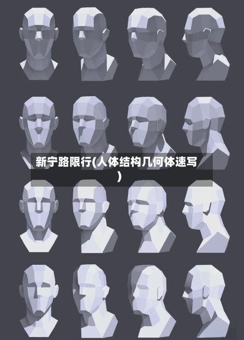 新宁路限行(人体结构几何体速写)-第2张图片