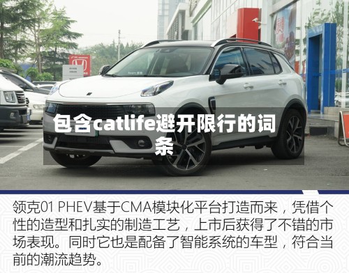 包含catlife避开限行的词条