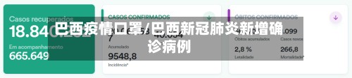 巴西疫情口罩/巴西新冠肺炎新增确诊病例-第2张图片