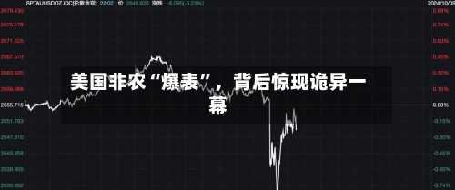 美国非农“爆表”，背后惊现诡异一幕-第3张图片
